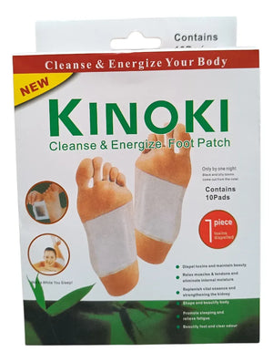 Kit 10 Adesivos Eliminador de Toxinas Detox Natural P/ Pes - Saude