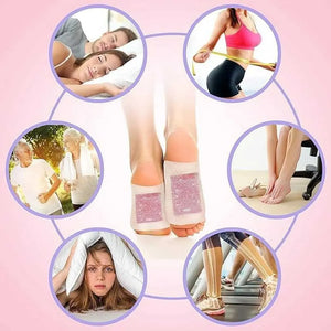 Kit 10 Adesivos Eliminador de Toxinas Detox Natural P/ Pes - Saude